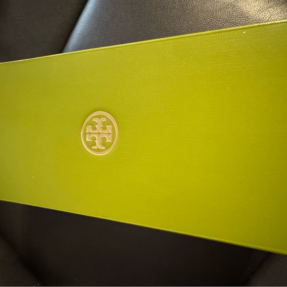 Tory Burch Glittering Gold Slide Sandals - Picture 8 of 9